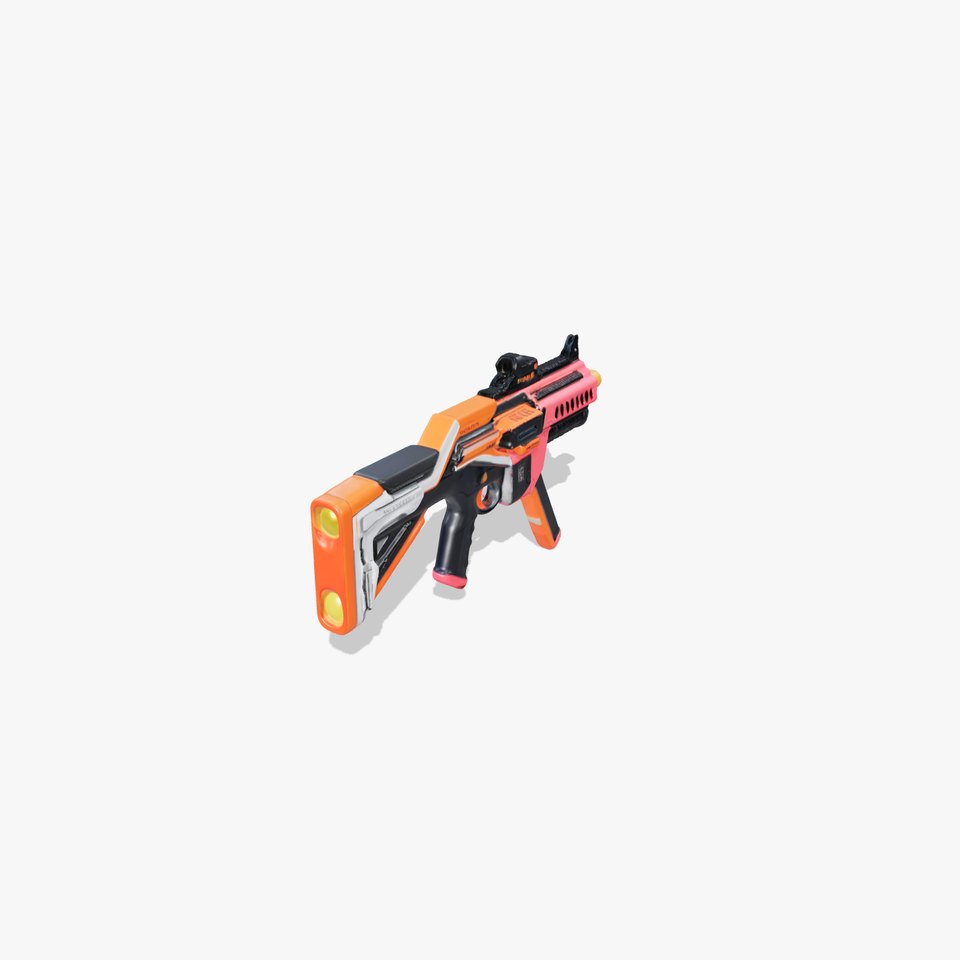 Neon Blaster Rifle model pack